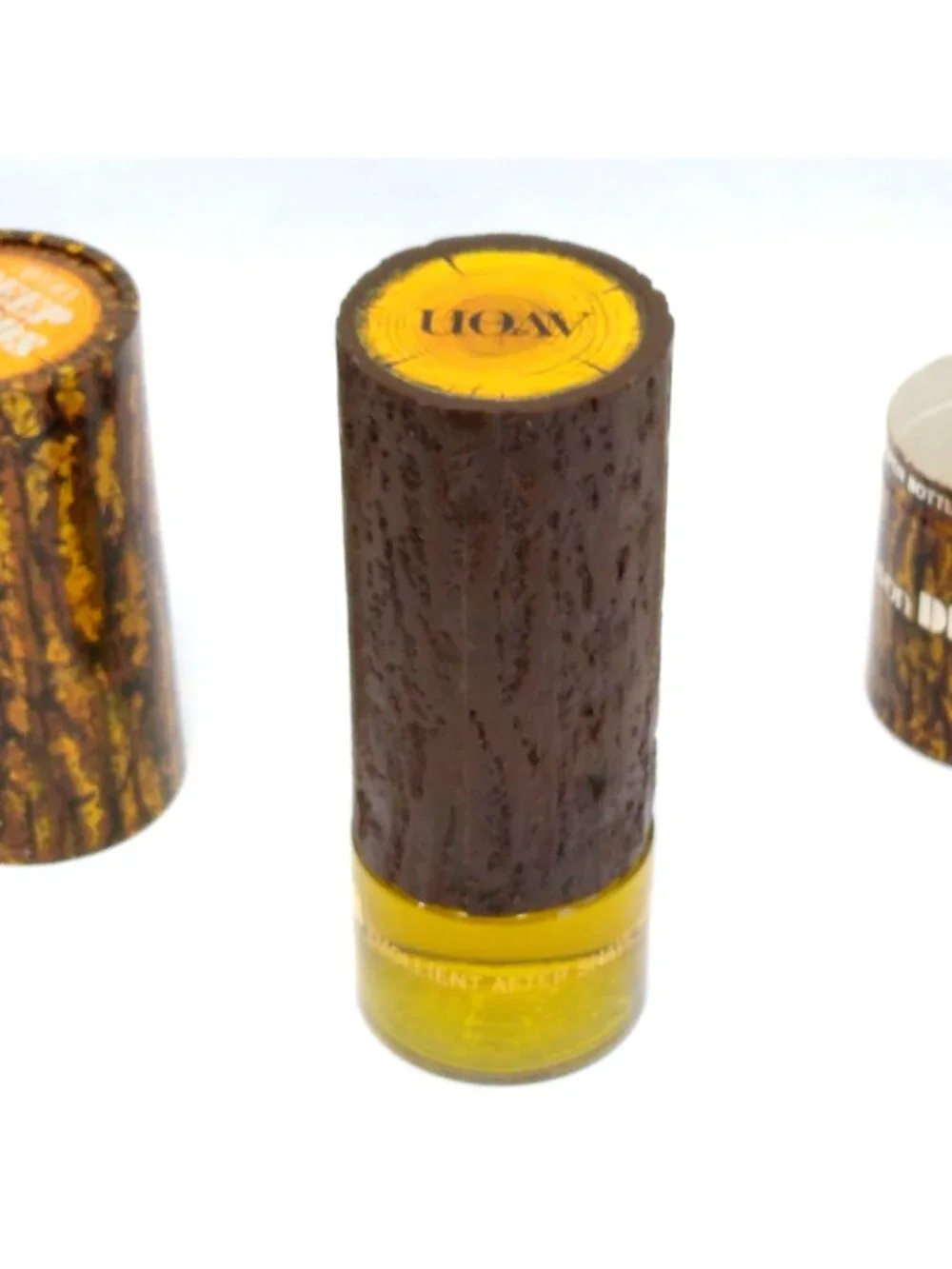 Avon Deep Woods Emollient After Shave 5 Fl Oz Tree Bark Design NIB Old Stock VTG